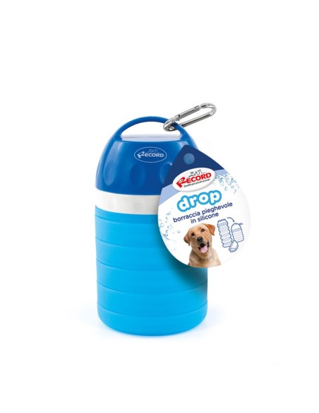 Dispenser di acqua e cibo 2in1 da viaggio 600 ml