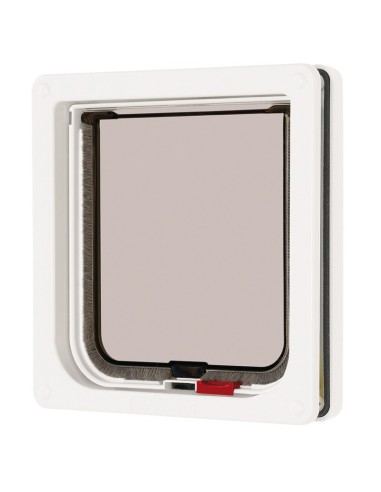 Porta con blocco Bianco- marrone Cat-mate