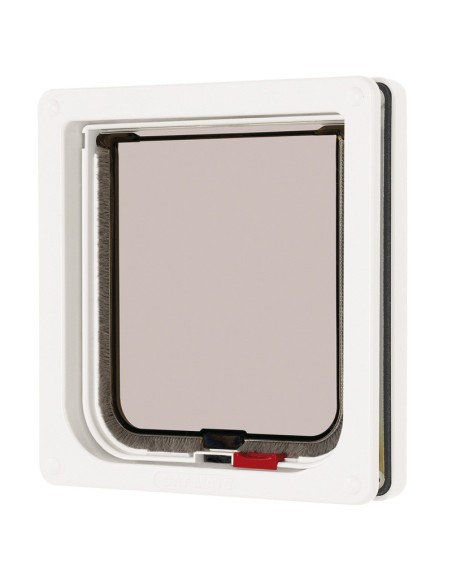 Porta con blocco Bianco- marrone Cat-mate