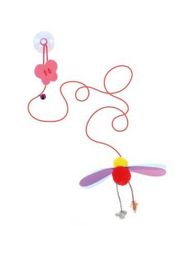 Window teaser cat toy Spring - Record