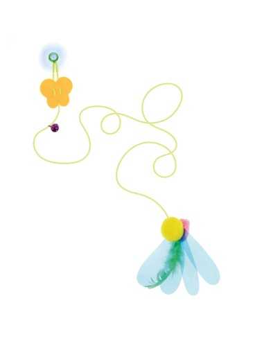 Window teaser cat toy Spring - Record