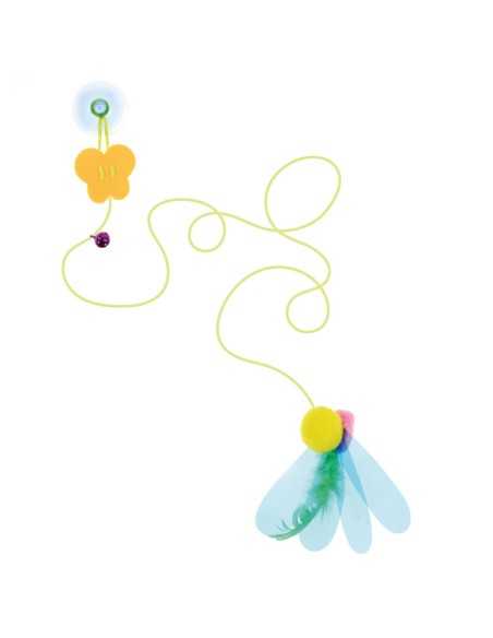 Window teaser cat toy Spring - Record