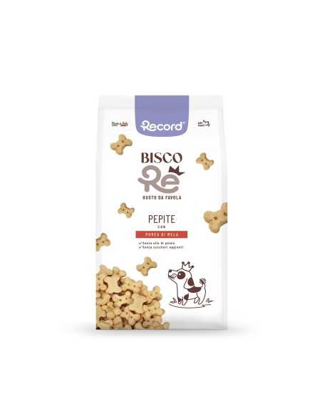 Biscotti per cani BiscoRe Pepite alla mela - Record
