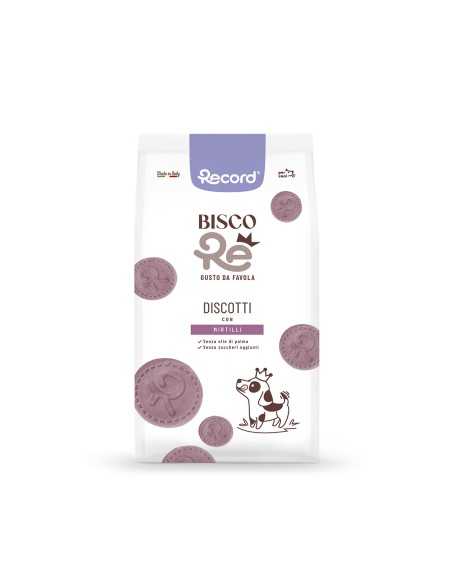 BiscoRe Blueberry Discotti Dog Biscuits - Record