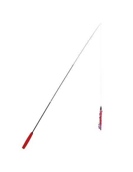 Extendable fishing rod cat teaser - Record