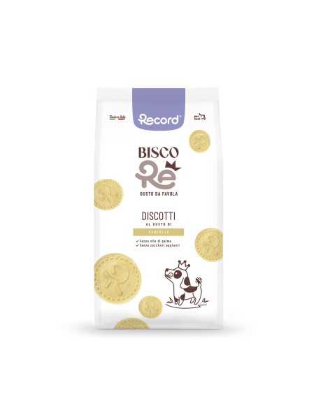 BiscoRe vanilla Discotti Dog Biscuits - Record
