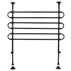 Divisorio auto a tre barre in metallo per cani