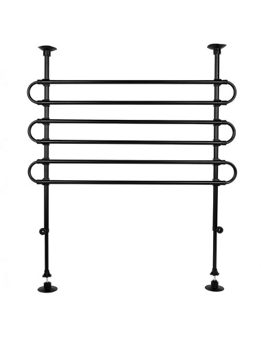 Divisorio auto a tre barre in metallo per cani