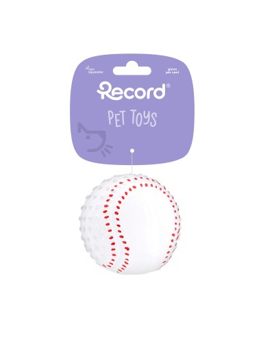 Latex dog toy with squeaker FarmDisplay 24 pcs - Record