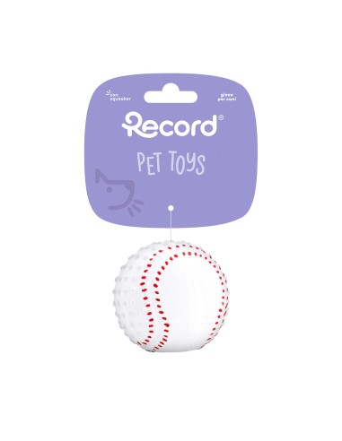 Latex dog toy with squeaker FarmDisplay 24 pcs - Record