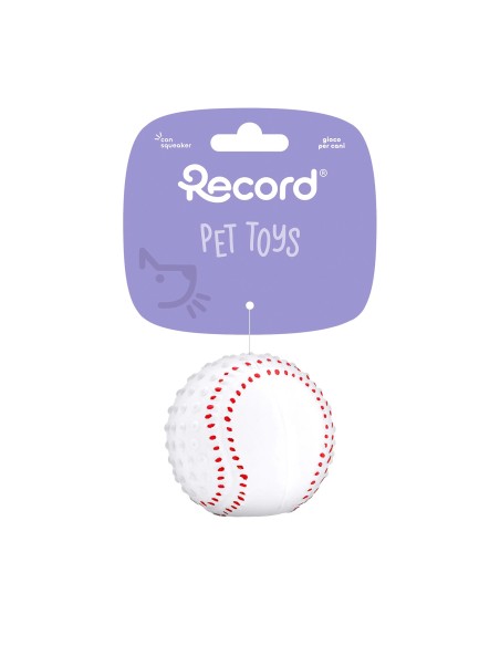 Latex dog toy with squeaker FarmDisplay 24 pcs - Record