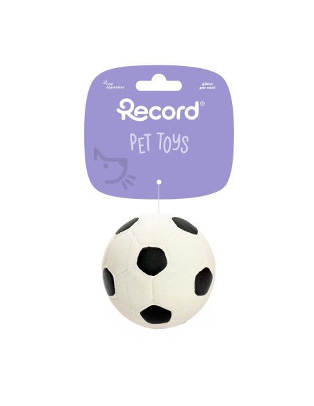 Latex dog toy with squeaker FarmDisplay 24 pcs - Record