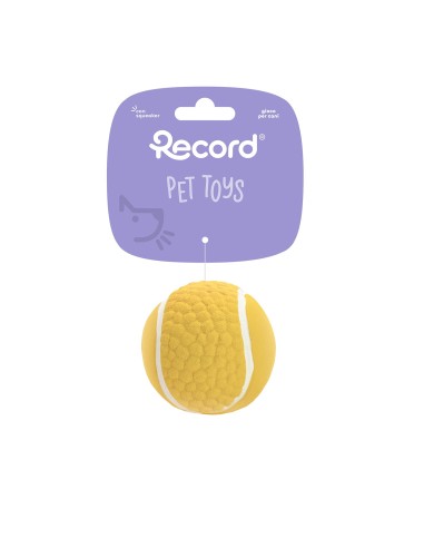 Latex dog toy with squeaker FarmDisplay 24 pcs - Record