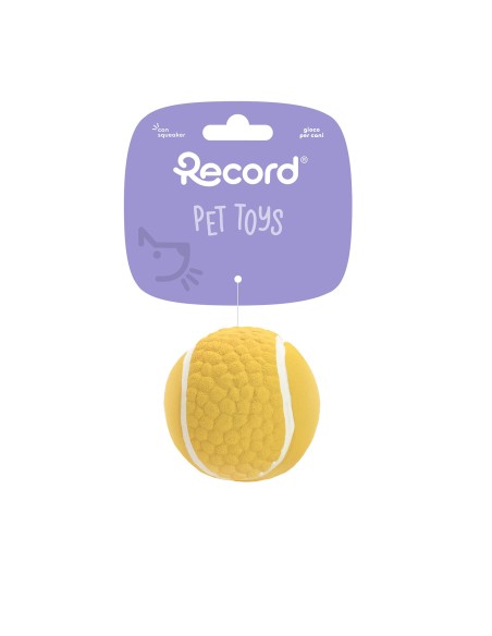 Latex dog toy with squeaker FarmDisplay 24 pcs - Record