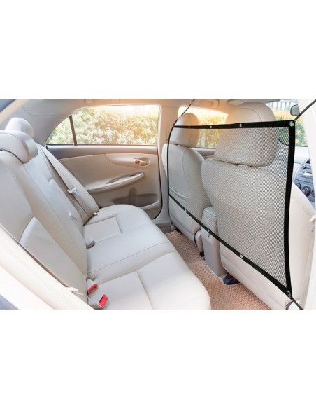 Divisorio a rete per auto trasporto cani