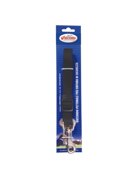 Raccordo per cintura di sicurezza per cani