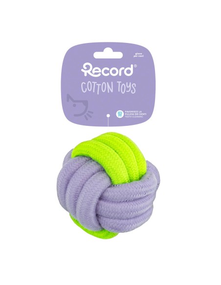 Cotton fluo dog toy - Record