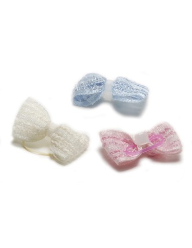 Fermagli a cuore con perline confezione 24 pcs.