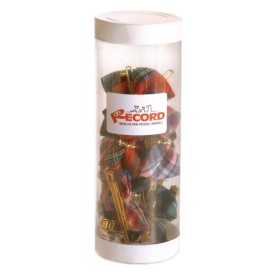 Fiocchi grandi di raso a fermaglio confezione 15 pcs