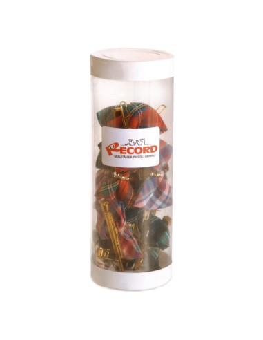 Fiocchi grandi di raso a fermaglio confezione 15 pcs