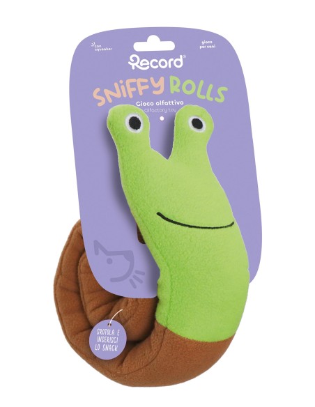 Sniffy Rolls dog toy - Record
