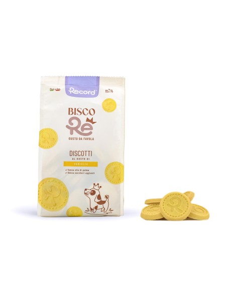 Biscotti per cani BiscoRe Discotti alla vaniglia - Record