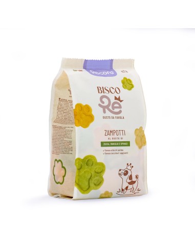 Biscotti per cani BiscoRe Zampotti alla verdura - Record