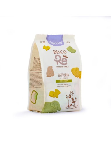 Biscotti per cani BiscoRe Fattoria mix verdura - Record