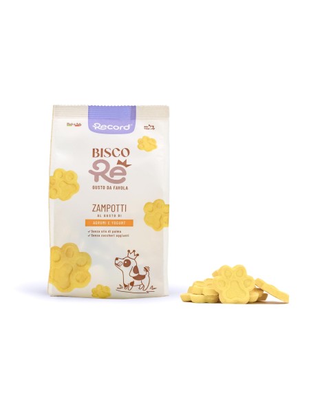 BiscoRe Zampotti citrus fruit and yoghurt dog biscuits - Record