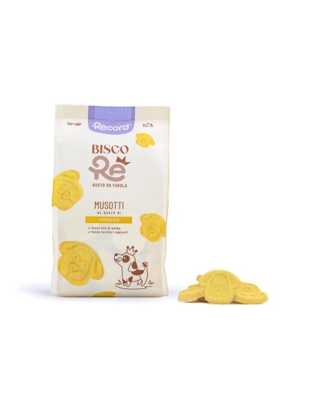 Biscotti per cani BiscoRe Musotti al formaggio - Record