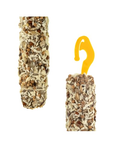 Natural sticks for parakeets and exotic birds with tropical fruit 85 g - Best Friend