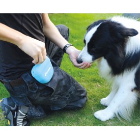 Portasnack in silicone per cani