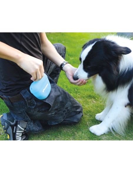 Portasnack in silicone per cani