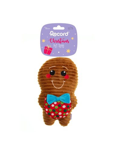 Gioco natalizio per cani peluche Famiglia Gingerone - Record