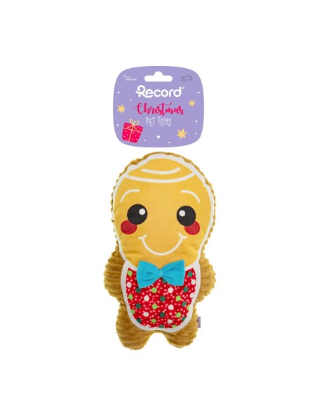 Gioco natalizio per cani peluche Famiglia Gingerone - Record
