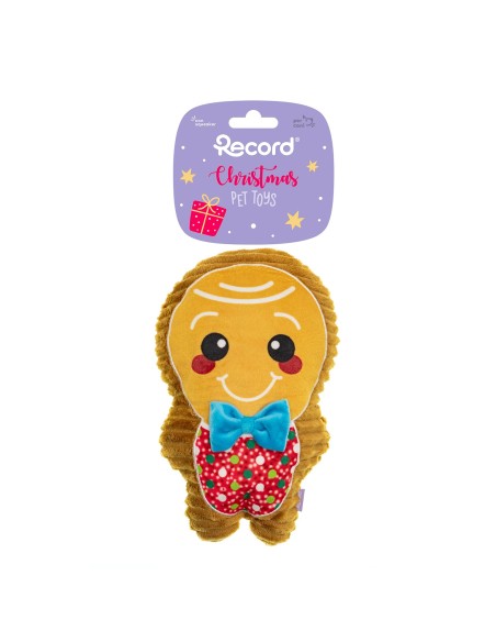 Gioco natalizio per cani peluche Famiglia Gingerone - Record