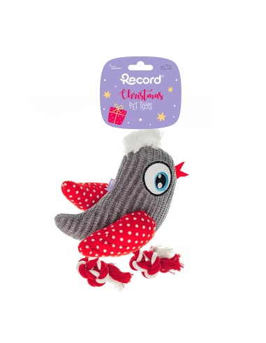 Gioco natalizio per cani peluche Caldo Natale - Record