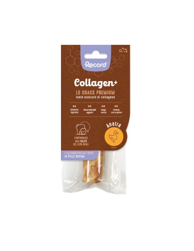 Duck flavoured Tronchetti Collagen+ dog snacks - Record