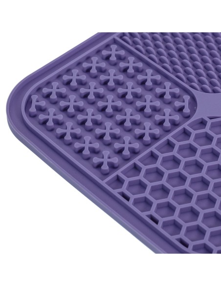 Square lick mat for dogs and cats - Record