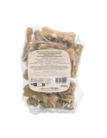 Micro rawhide heat-shrink bones - Record