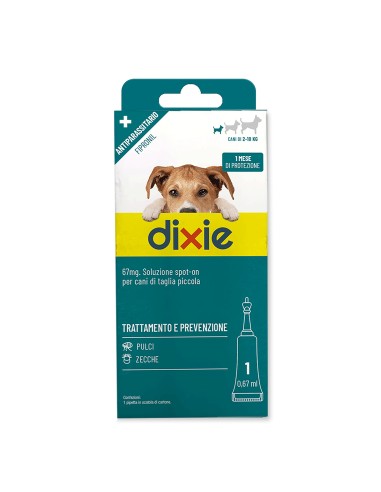 Single-pipette spot-on anti-flea for dogs - Dixie