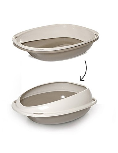 Bacinella Shuttle con bordo alto per lettiera gatto