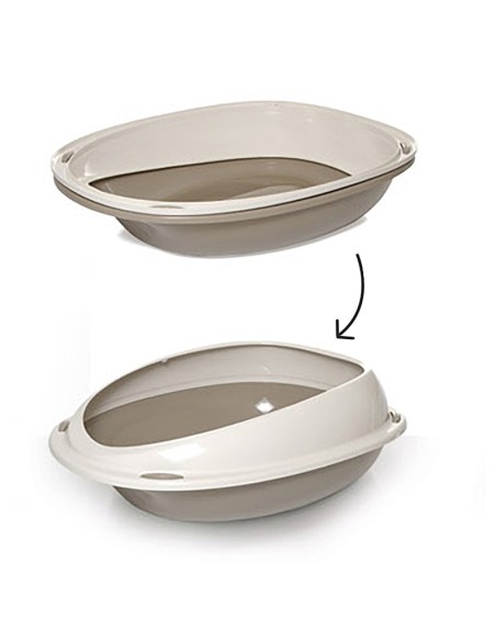 Bacinella Shuttle con bordo alto per lettiera gatto