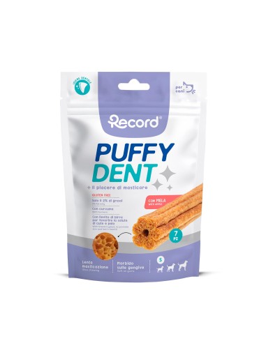 Puffy Dent dental snack for dogs - Record