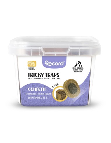 Snack per cani Tricky Traps Confetti - Record