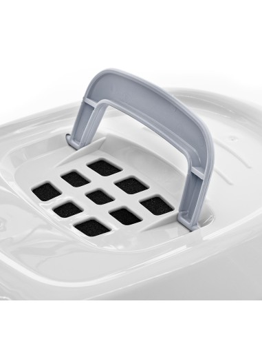 Cat litter box with handle and filter Arena+ - Record