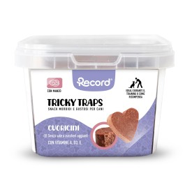 Snack for dog Tricky Traps Cuoricioni - Record