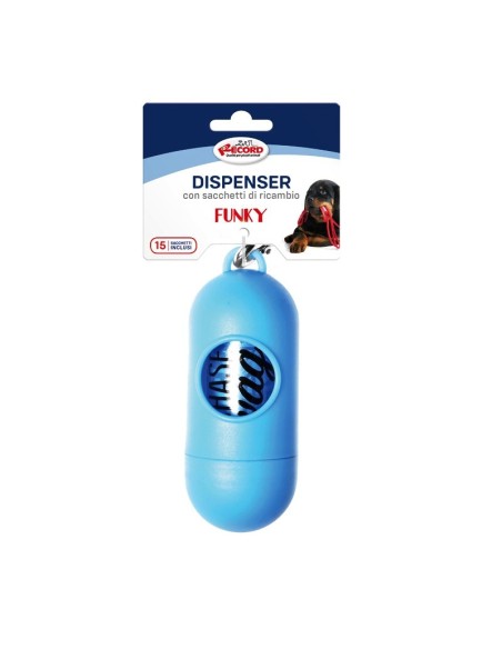 Dispenser sacchetti igienici per cani modello Funky