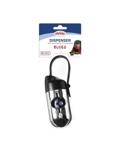 Dispenser sacchetti igienici per cani modello Blues