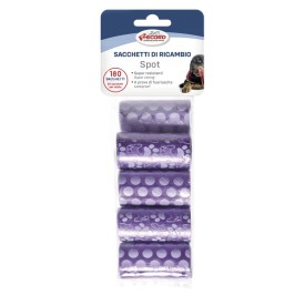 Sacchetti igienici per cani Spot , 9 rotoli/180 sacchetti 27x30 cm